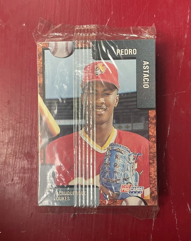 1992 Fleer ProCards Albuquerque Dukes Factory Sealed Team Set Mike Piazza Rookie - Image 1 of 3