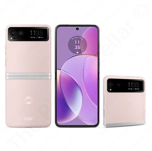 Motorola Moto Razr 5G XT2323 2023 128GB Unlocked 6.9" Dual SIM Cherry Blossom - Picture 1 of 5