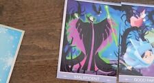 2015 D23 EXPO EXCLUSIVE DISNEY TRADING CARD MALEFICENT & GOOD FAIRIES SET OF 2