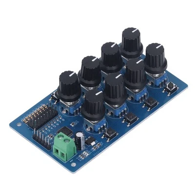 SG-90 Compatible MG995 Futaba Debug Board 8-Way Servo Controller Hilitand - Image 1 of 4