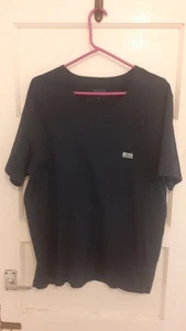 HUGO BOSS Regular-Fit T-Shirt - Dark Navy Blue, Size XL Casualwear Mens Apparel - Picture 1 of 4