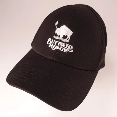 Imperial Buffalo Ridge Golf Cap Men's Adjustable Black White Perforated OSFA - Image 1 of 4
