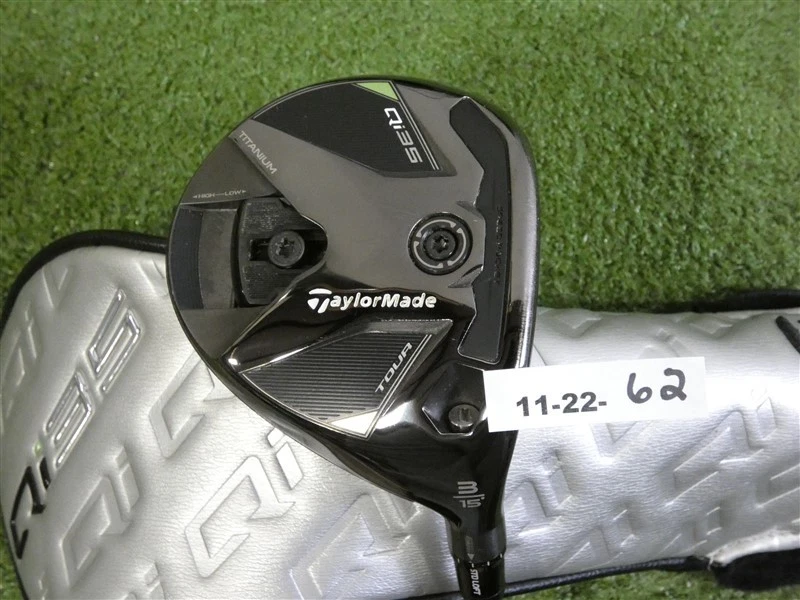 TaylorMade Qi35 Tour 15* 3 Wood Kai'li Blue Dark Wave 75 Stiff with HC Excellent - Image 1 of 4