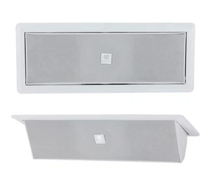 (2) Rockville LUX STEALTH D4 Motorized Dual 4" Ceiling/Wall Speakers Flush Mount - Picture 1 of 11