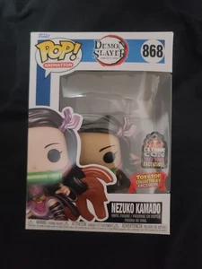 Funko - Demon Slayer - Nezuko Kamado #868 (Metallic) - LA Comic Con Toystop Exc - Bild 1 von 6