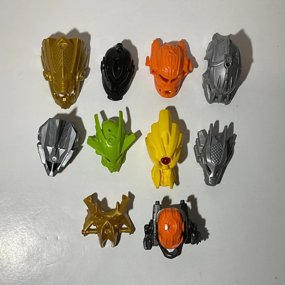 Lote de máscaras LEGO Hero Factory #6 - 10 máscaras surtidas Foto 1 de 1