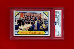 1988 Maxx (Char)  #87 Winston Cop Champ  Dale Earnhardt & Crew  PSA 8 $$$ - Picture 1 of 2