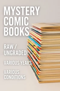 🔥 Mystery Comic Buch - 1 zufällige RAW UNGRADED Ausgabe - Marvel DC Indie - verschiedene  - Bild 1 von 1