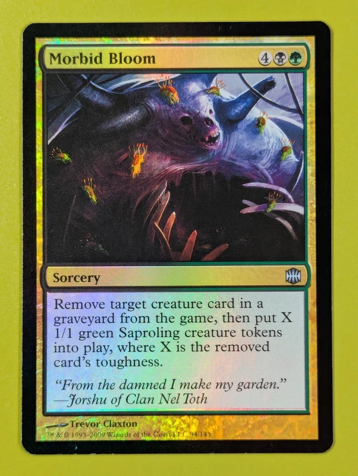 FOIL Morbid Bloom x1 Alara Reborn 1x Magic the Gathering MTG - Image 1 of 1
