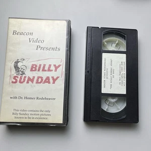 BEACON VIDEO PRÄSENTIERT "THE BILLY SUNDAY STORY" SELTEN RARITÄT VHS VIDEO - Bild 1 von 4