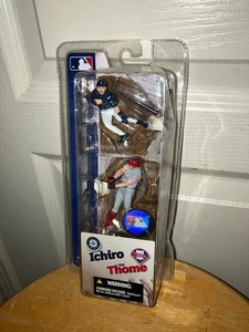 ICHIRO SUZUKI SEATTLE MARINERS, JIM THOME MCFARLANE BASEBALL FIGURES, NEW - Picture 1 of 5