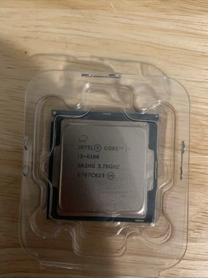 Intel Core i3-6100 - 3.70GHz Dual Core CPU Desktop Processor SR2HG - Image 1 of 2