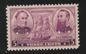US STAMP #792 --- 3c ARMY/NAVY -- XF   -  MINT - GRADED 90 - Picture 1 of 3