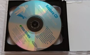 ⭐️ eMachines T1140 & T1150 RESTORE CD 2 DISC SET Ver 1.1 (2001) for Desktop PCs - Picture 1 of 3