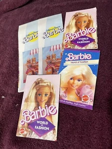 Barbie: Lot of Vintage 1982, 87, 88 Catalog Brochure Booklets - Picture 1 of 2