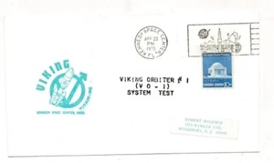 D410772 USA Spacecover Viking Orbiter VO-1 Test Kennedy Space Center NASA 1975 - Picture 1 of 1