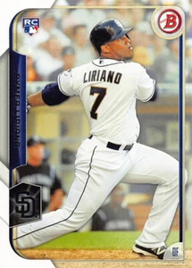 Rymer Liriano 2015 Bowman baseball base card Rookie #123 San Diego Padres - Picture 1 of 2