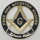 New Prince Hall Affiliated Masonic Car Emblem in Black