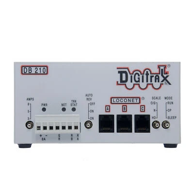 New Digitrax DB210 Single 3/5/8 Amp AutoReversing DCC Booster - Warranty - Image 1 of 3