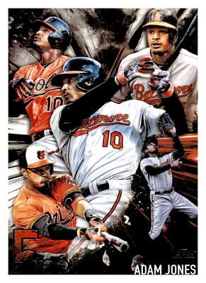 2017 Topps 5 Tool Adam Jones  5T-39 - Image 1 of 2