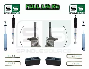 4.37" to 5.78" / 3" Lift Kit Bilstein Struts, RS, fits 07 - 21 Toyota Tundra - Foto 1 di 1
