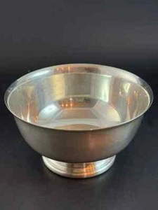 Gorham Silver PAUL REVERE Silver plate 5" FOOTED BOWL #YC778 - Picture 1 of 2