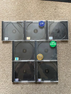 Lot of x 7 replacement cases Playstation Game PS1 *OFFICIAL* GOOD CONDITION! - Image 1 of 4