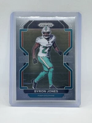 2021 Panini Prizm Byron Jones Miami Dolphins #110 - Image 1 of 2