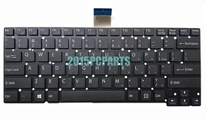 Original New For Sony Vaio Fit 14 SVT14 SVT141A11L SVT141C11L series Keyboard US - Picture 1 of 4