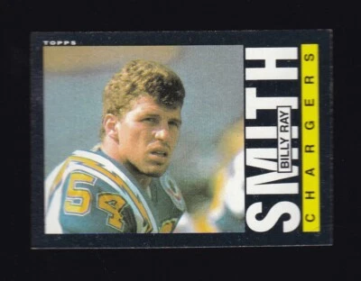 1985 Topps Billy Ray Smith #378 San Diego Chargers - Image 1 of 2