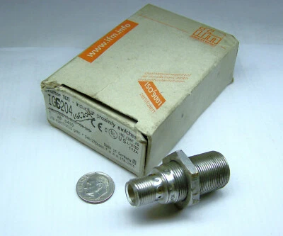 IFM IGC204 USD EFECTOR 100  INDUCTIVE PROXIMITY SENSOR 10-36 VDC TAB 0401 - Image 1 of 4