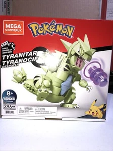 New! MEGA CONSTRUX Pokemon Tyranitar GMD32, Building Toys for Kids (396 Pieces) - Picture 1 of 1