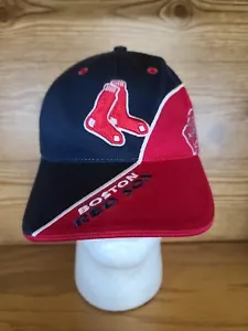De colección Boston Calcetines Rojos Bordados Sombrero Gorra Gemelos Enterprise Inc Ajustable Nuevo - Imagen 1 de 7