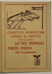 PARMA ENTE SPORTIVO 1928 TESSERA CORSE AL TROTTO AZIONE LIRE 100 SCRIPOFILIA - Imagen 1 de 6