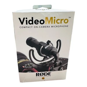 Rode Microphones VideoMicro Microfono compatto direzionale sulla fotocamera NUOVO/OPENBOX - Foto 1 di 4