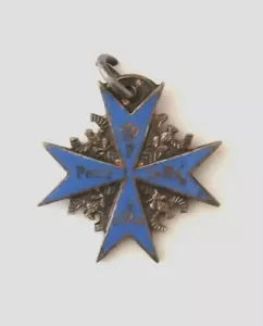 Superbe miniature de L'Ordre Pour Le Mérite Allemand WW1 fabrication ancienne. - Bild 1 von 2