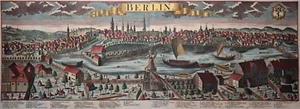 Berlin - Schiffbauerdamm - Großes Panorama - Probst / Wolff 1770 - Original -Rar - Bild 1 von 5