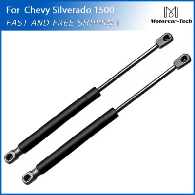 Qty(2) Front Hood Lift Supports Struts For Chevrolet Silverado 1500 2019 - 2020 Foto 1 de 4