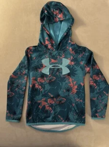 Girls Under Armour Youth Large Hoodie, Floral - Picture 1 of 1