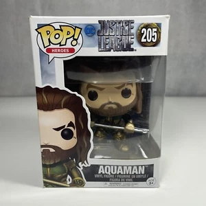 Funko Pop DC Comics Justice League #205 AQUAMAN NEW IN BOX - Picture 1 of 6