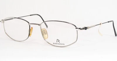De colección RODENSTOCK R4167 C Plata Negro ÚNICO RARO ANTEOJOS 50-17-140 (NOTAS) Foto 1 de 4