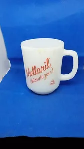 Mellaril Pamelor Sandoz tazza di vetro per latte Fire King - Foto 1 di 5