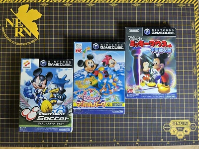 Nintendo Gamecube Disney's Magical Park Sports Soccer Mirror Starring Japanese - Image 1 of 4