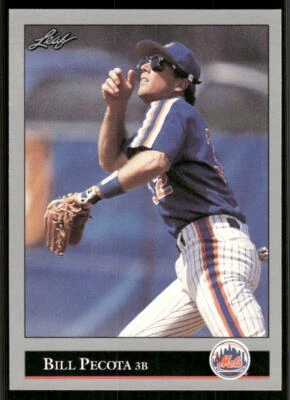 1992 Leaf #244a Bill Pecota - Image 1 of 2