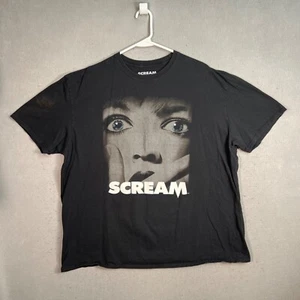 Scream Movie Promo Graphic T-Shirt 2XL Black Mens - Bild 1 von 10