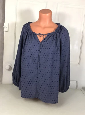 Blusa campesina Lou & Grey pequeña para mujer Foto 1 de 4