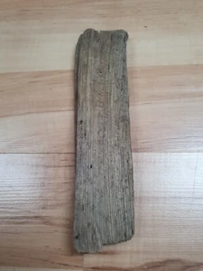 Brett flach klein Holz ausgefallen schön Schwemmholz Treibholz 22 x 6 x 2 cm - Bild 1 von 6