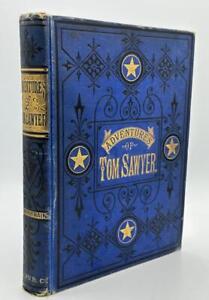 The Adventures of Tom Sawyer by Mark Twain Antique Early Edition 1879