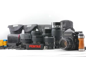 ALL Late 7Lens Set [ MINT ] PENTAX 67 TTL M/Up SMC P 105mm f/2.4 Lens From JAPAN - Picture 1 of 24