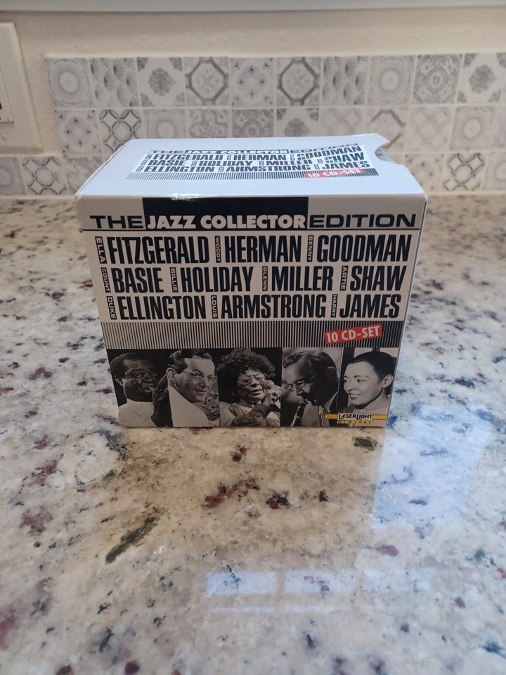 Jazz Collector's Edition 10 CD's Box Set (CD, Oct-1991, Laserlight) ella shaw  Foto 1 de 4